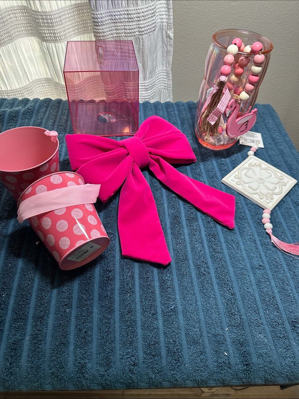 Pink room decor bundle of 10 items NWT